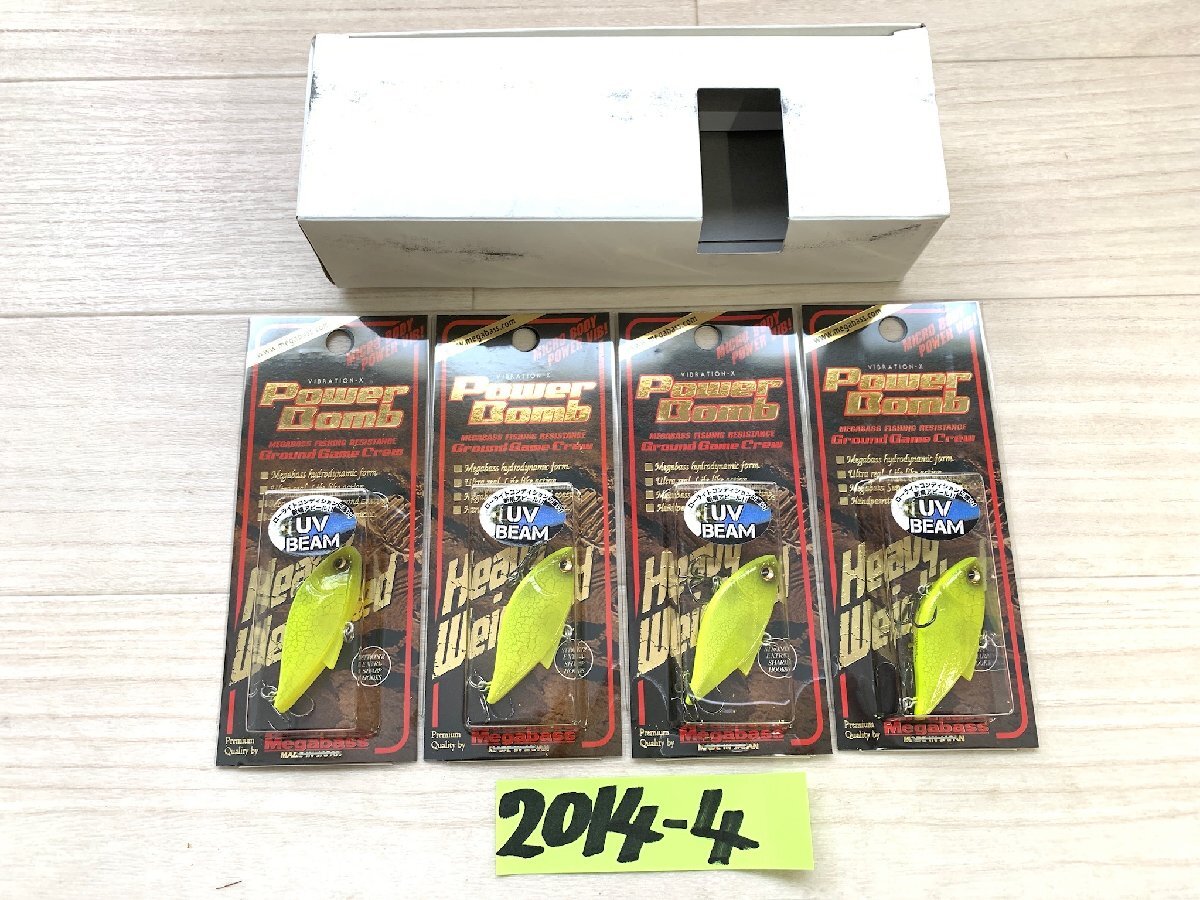 ☆  Megabass   ... 4 шт. комплект   ☆★  неиспользованный товар