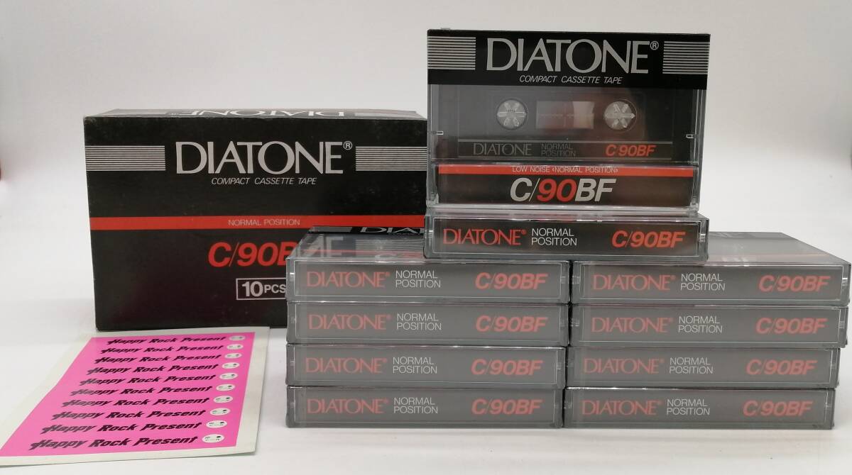 ☆ редко встречающийся ！ не вскрытый  товар ！DIATONE  кассета  лента   C/90BF 10PCS  коробка  идет в комплекте   наклейка  включено   Diatone    Mitsubishi  электротехническое оборудование   ретро   аудио   товар в состоянии "как есть"  H09☆