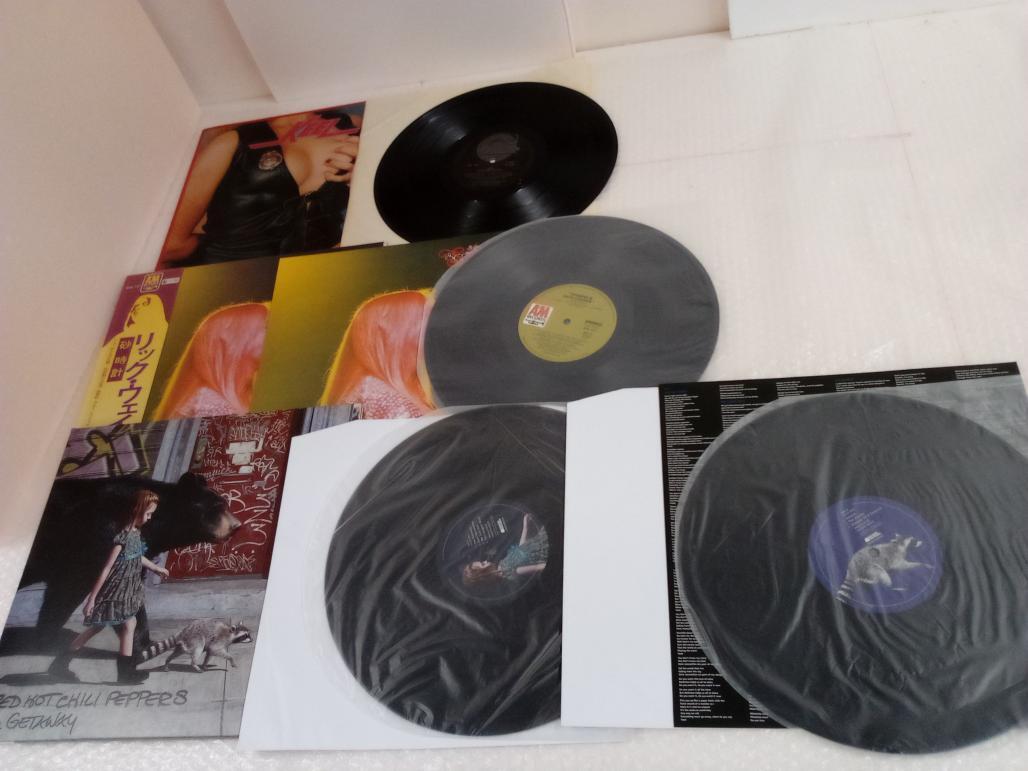 (3208937) LP пластинка 　Keel「 Lay Down The Law」/RICK WAKEMAN STRAWBS & DAVE COUSINS「 песок   часы 」/Red Hot Chili Peppers「The Getaway」