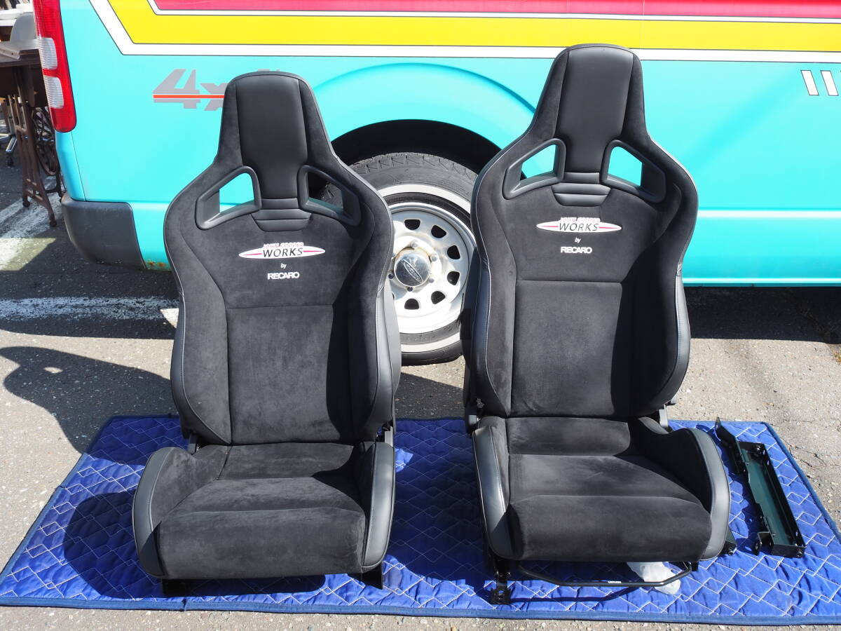 красивая вещь ◆mini   Mini Cooper  JOHN COOPER WORKS (JCW)  оригинальный  RECARO  спорт  сиденье   Recaro  сиденье  ...3 поколение  R54, R55, R57, R58, R59◆