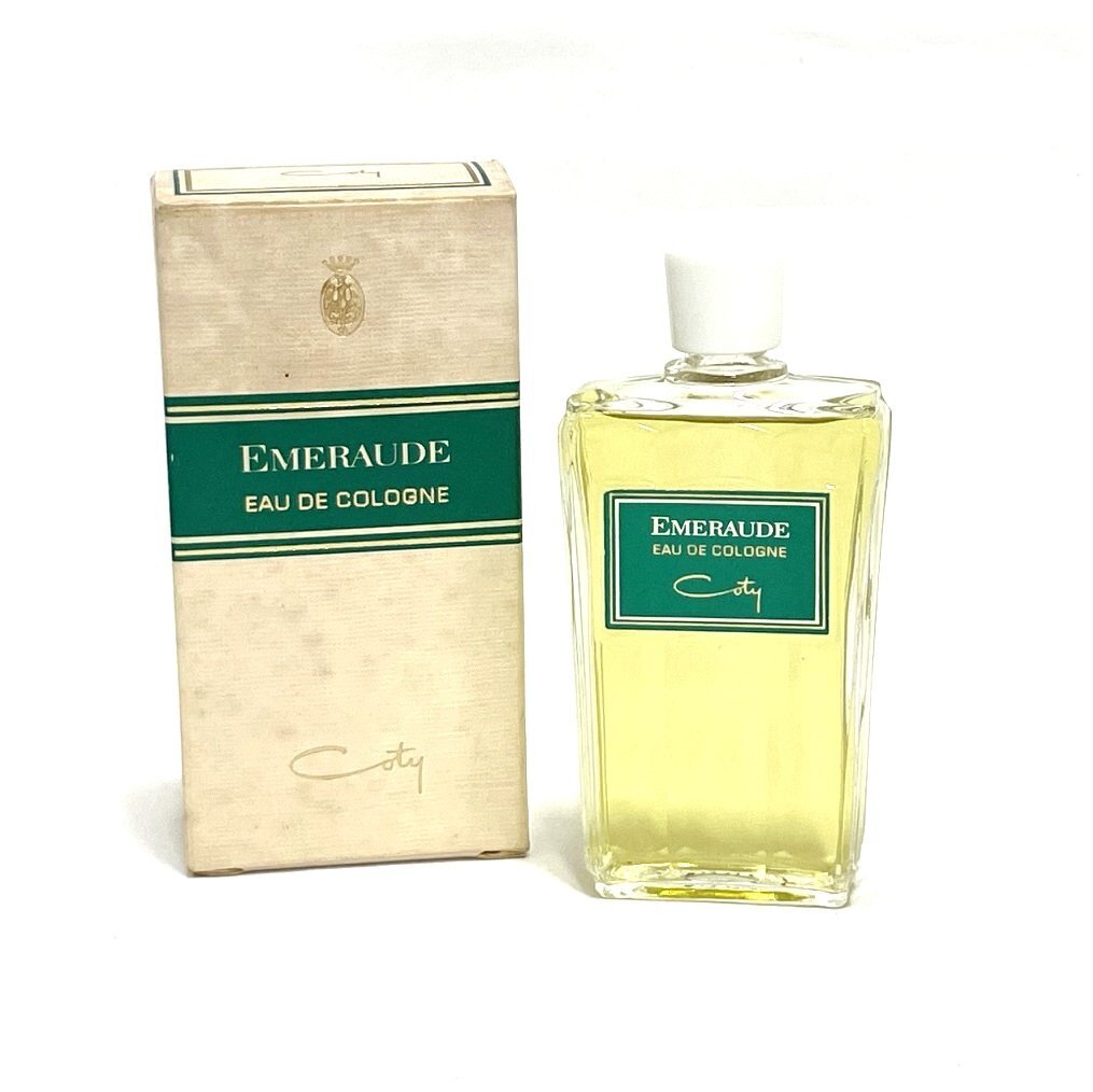 ☆... количество  　COTY　EMERAUDE　...　...　55ml　EAU DE COLOGNE　 кейс   идет в комплекте 　 винтажный    духи