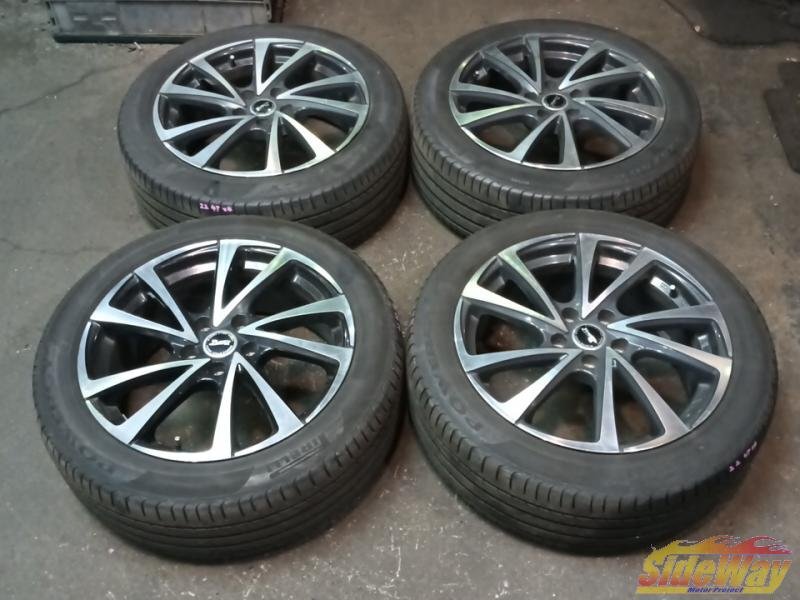 W_ Estima  средний период  (ACR50W)  использование BIGWAY B-win VENOZA10 аллюминий  4 штуки  шина  включено   сильные царапины (зазубрины)   нет  【224T】