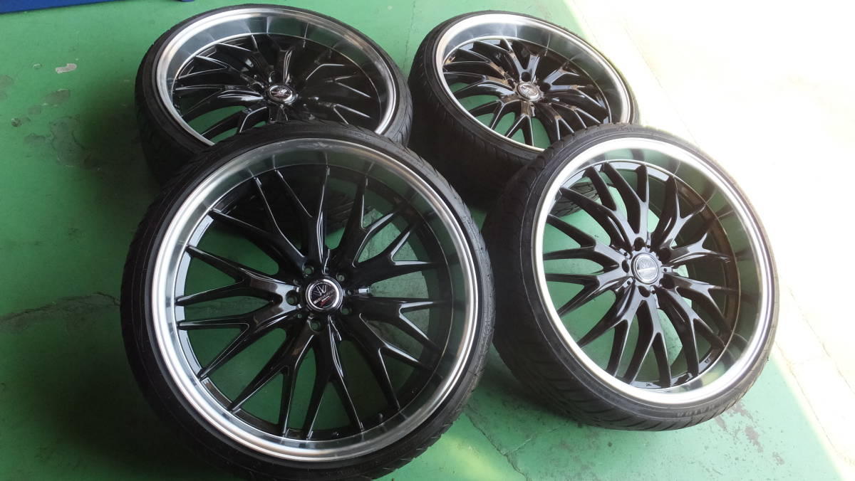 BADX ... MULTIFORCHETAⅡ★9J+38 PCD114.3-5 отверстие  22 дюймов ★ Alphard  *   Vellfire  *   Vanguard  *  ... *   Cima  и т.д. !!