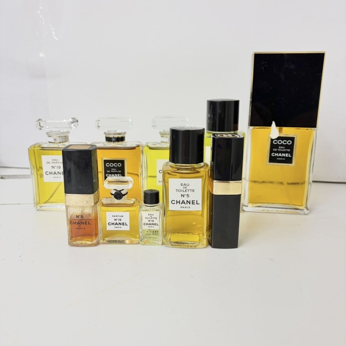 M087-■ ▲ CHANEL CHANEL    женский   духи   10 предметов в наборе  No.5 No.19 COCO туалетная вода     и тд.  IJ
