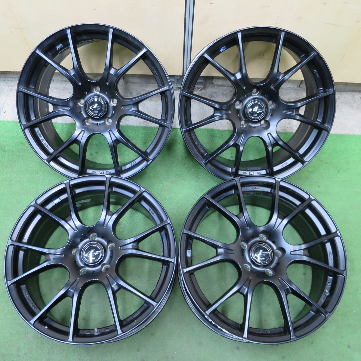 4 штуки   стоимость ★LEONIS NAVIA 02 AMF weds 18 дюймов   диск    leonis   ...02  Weds  18×8J PCD114.3/5H★6031004NG...