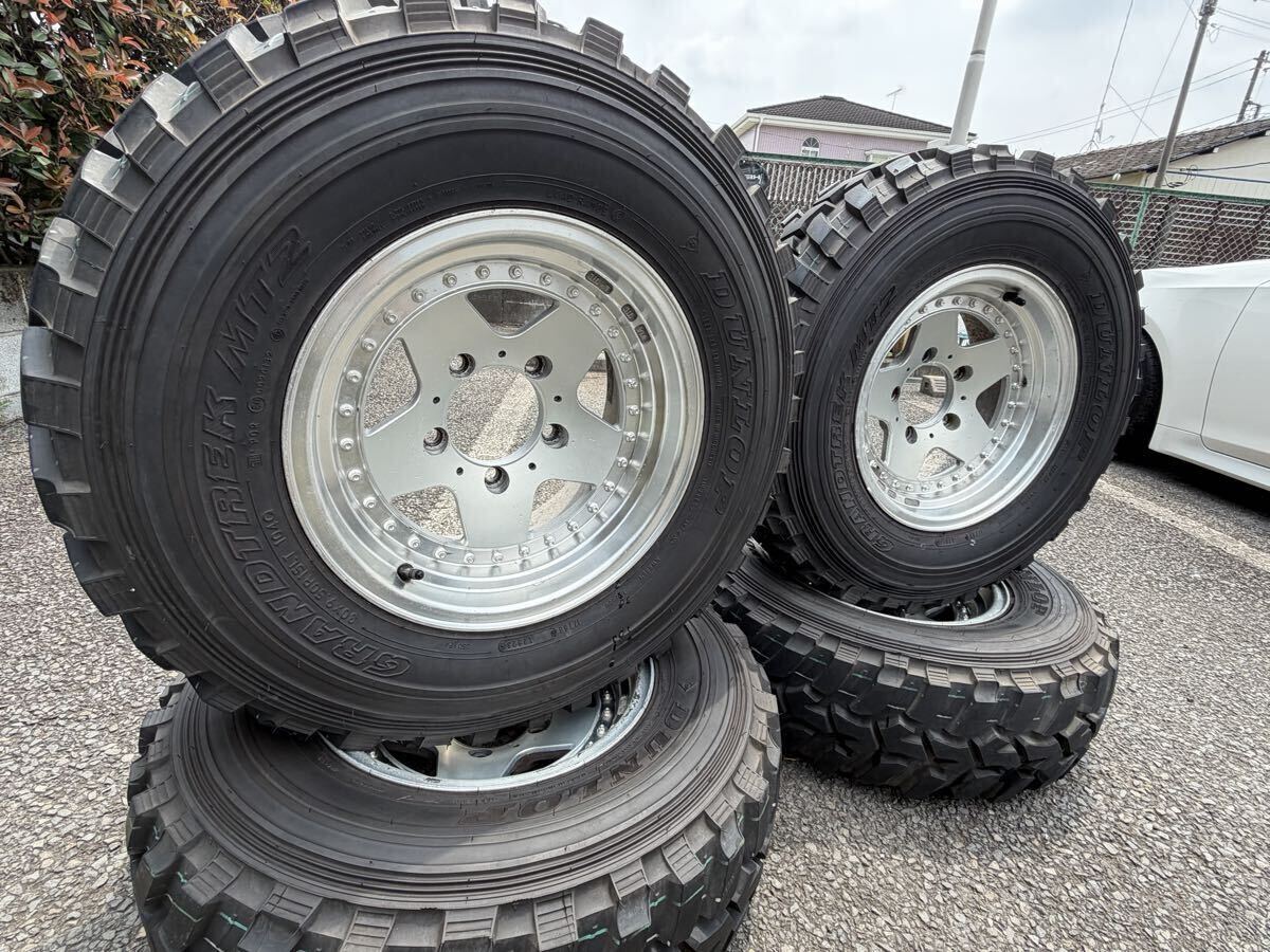 JIMNY  JA11 JB23 ... MT2  Dunlop  139.75 отверстие  не оригинальный  диск   4 штуки  комплект  !! 15 дюймов  7J  вылет диска ...13  глубокий обод  диск  !!