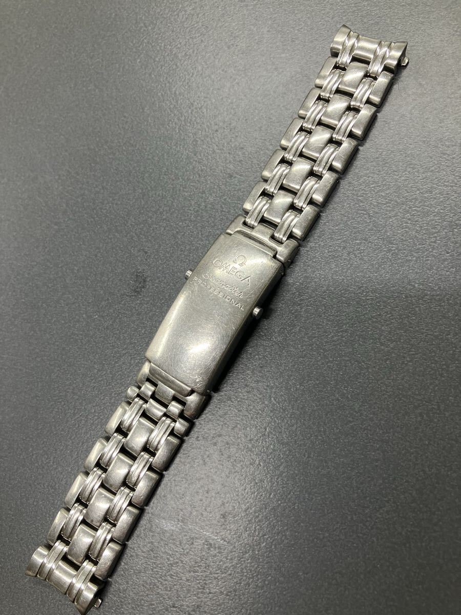 1502/824 Omega  ... OMEGA watch bracelet belt GENUINE  seamaster  SEAMASTER 300  кварцевый  AUTMOMATIC quartz 18mm 1503/825