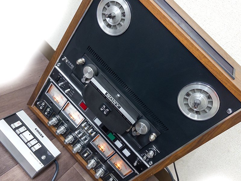 3R8109■SONY TC-9040  катушечный   магнитофон    пульт ДУ есть ... 4ch  максимальный ... модель    SONY ■
