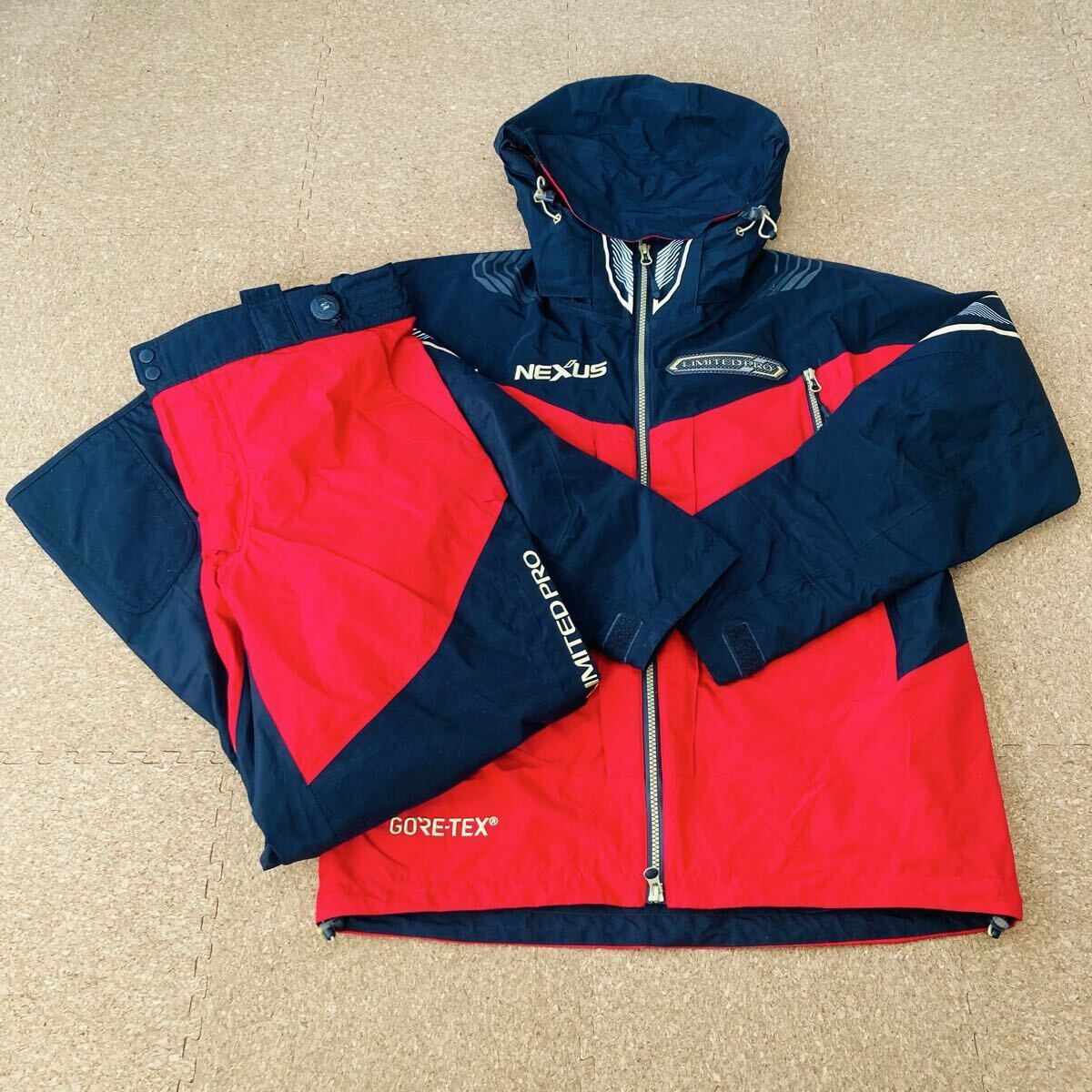 simano  RT-112P  Nexus   Gore-Tex   защита   костюм   ограниченный  pro  L размер    кровавый  красный   красивый