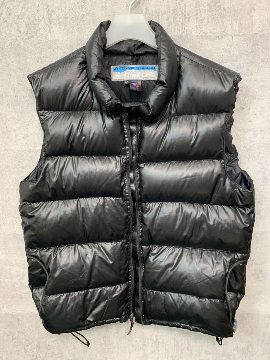 A5-49 Western Mountaineering  Western ... кольцо   ... жилет  MADE IN USA  сделано в США   M  мужской   винтажный    черный