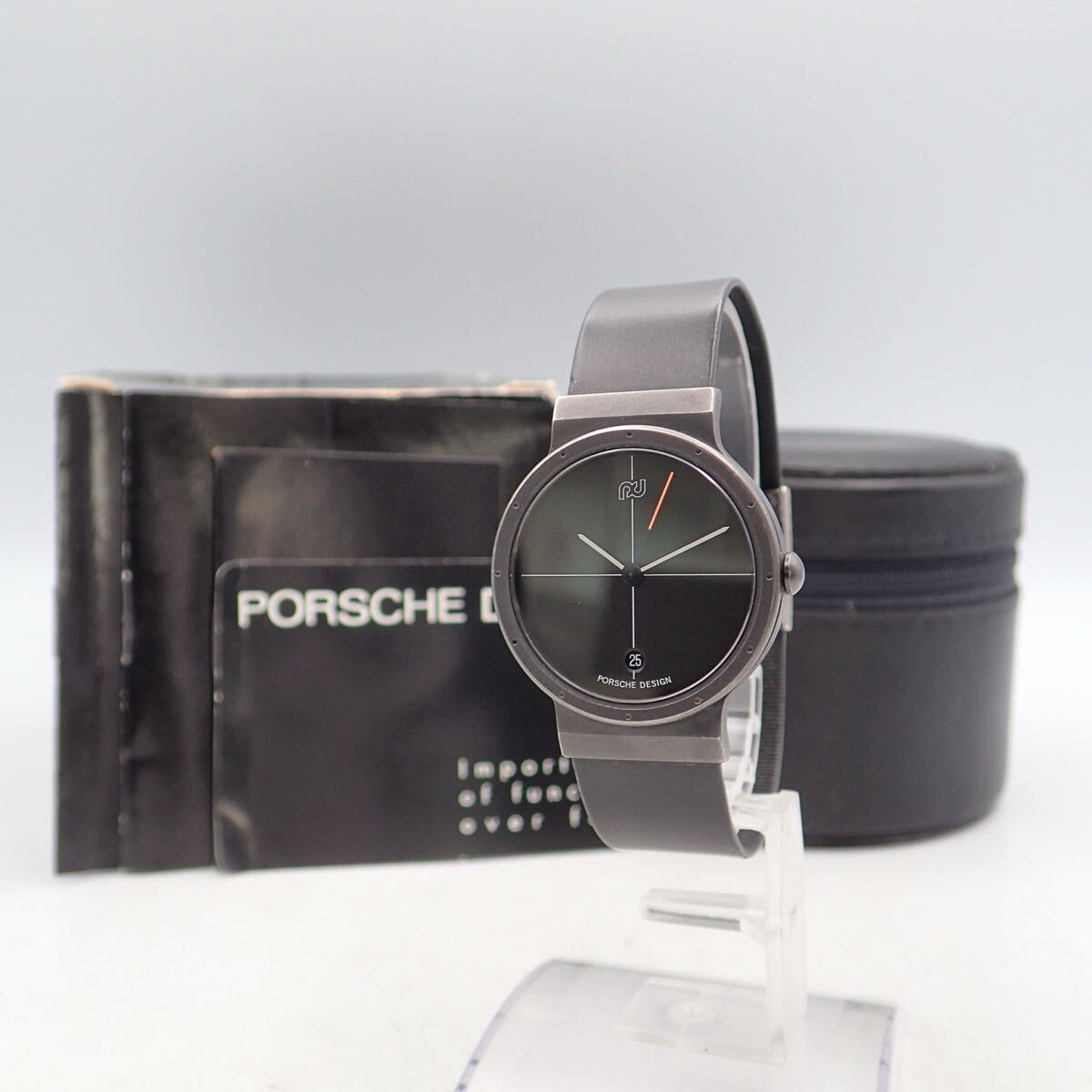 04300【 сам товар  красивая вещь 】 Porsche  дизайн  PORSCHE DESIGN  ультра  спорт   кварцевый