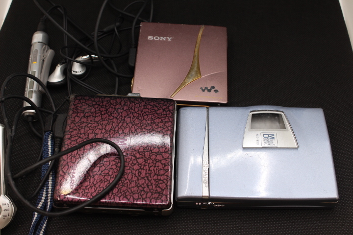【... ширина  】MD плеер    разные  SHARP  SHARP  MD-S50 MD-SS32-YT SONY  Sony MZ-E720 TB000ZZH62