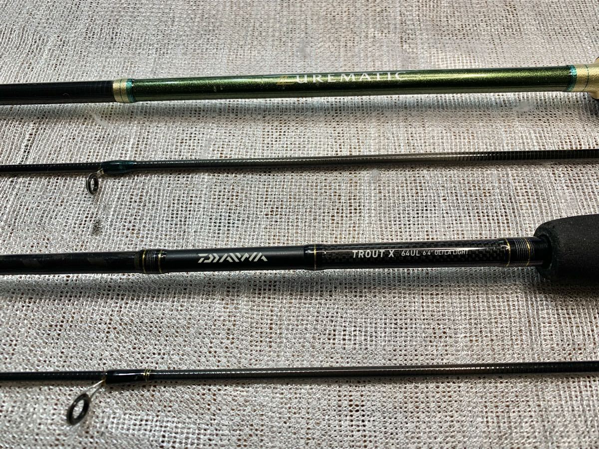 ■ Daiwa   форель  X 64UL　■ simano  ... S70UL　※ 2 штуки  комплект