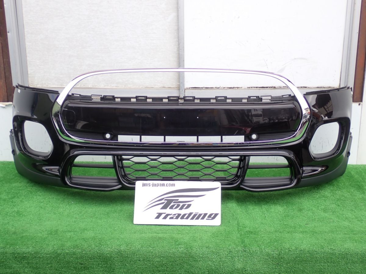 L7225vc BMW mini  оригинальный  ... Work ... JCW F56/F57  до рестайлинга   передний  бампер   решётка  включено  7360737 (7382164)  черный /A94  совместимость   проверка  возможно