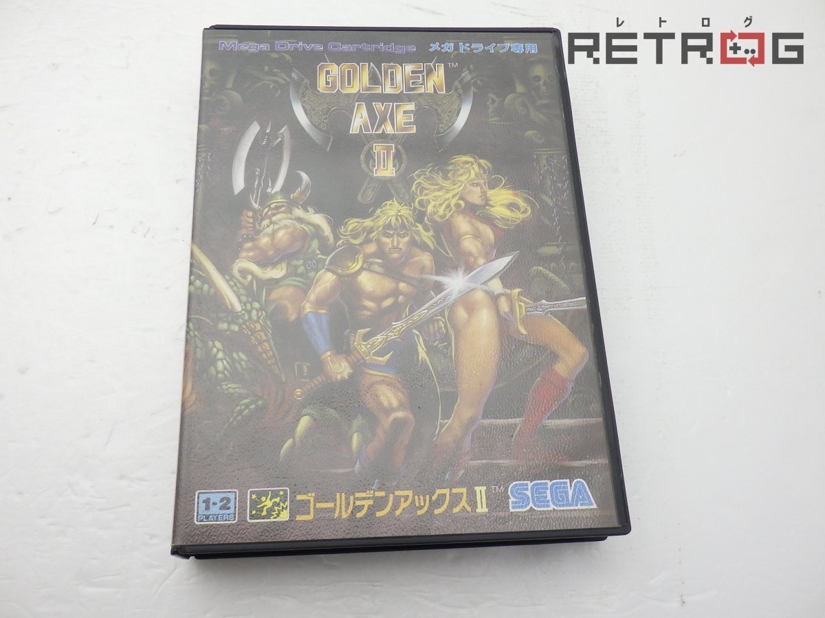 【 коробка  идет в комплекте 】 золотой ...2  mega   drive  MD