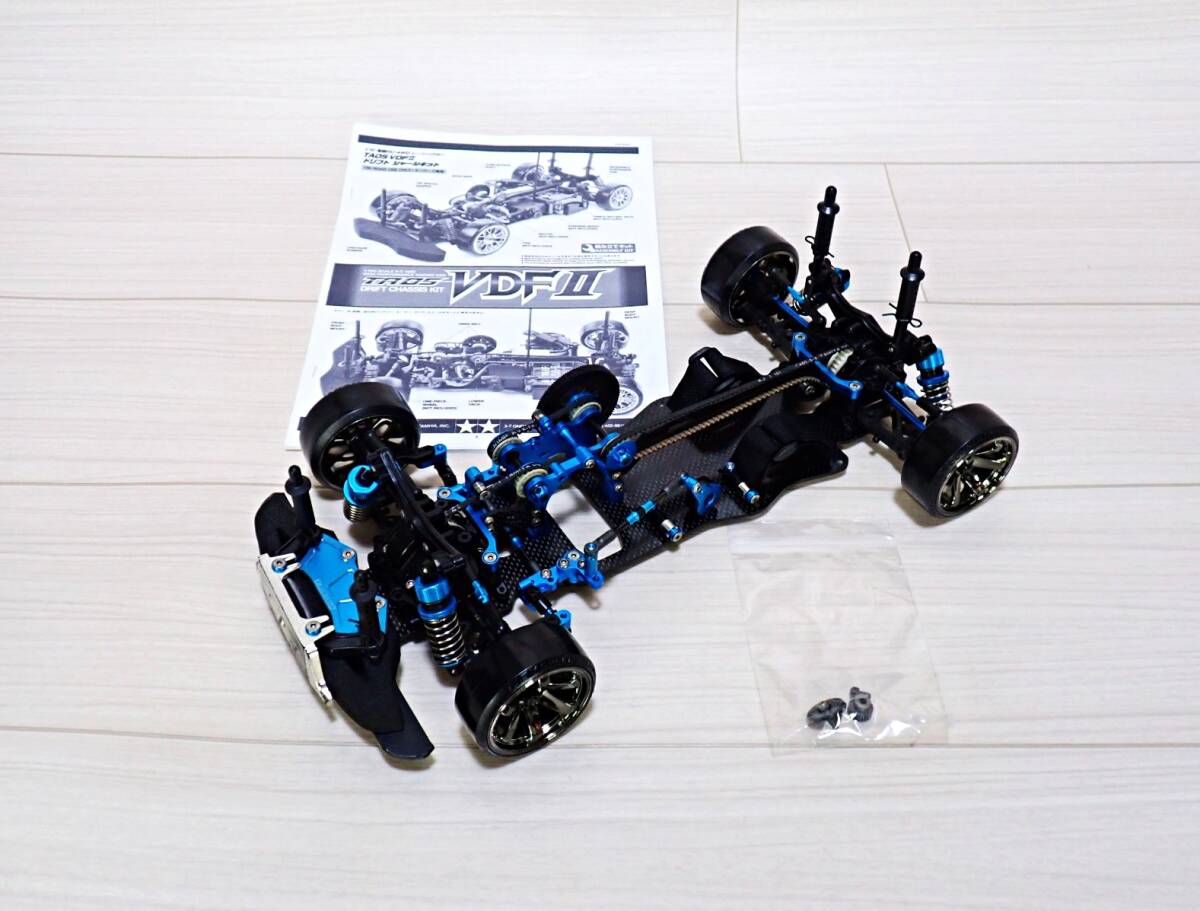 1/10  Tamiya    ограничение  TA05 VDFⅡ карбон   дрифт  ...  опция   Запчасти  большое количество  включено