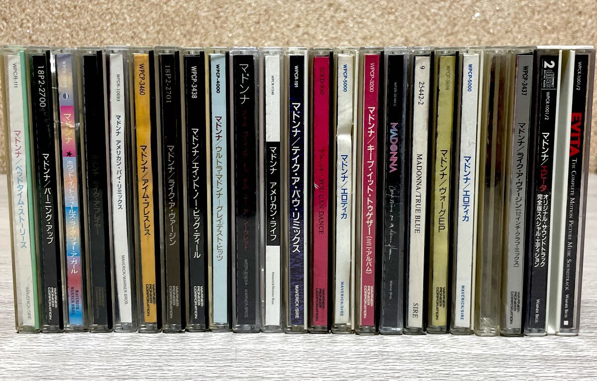 не проверен   товар   Мадонна  Madonna CD ...  продажа   22 шт.  комплект   EROTICA VOGUE EP TRUE BLUE the immaculate collection bedtime  остальное