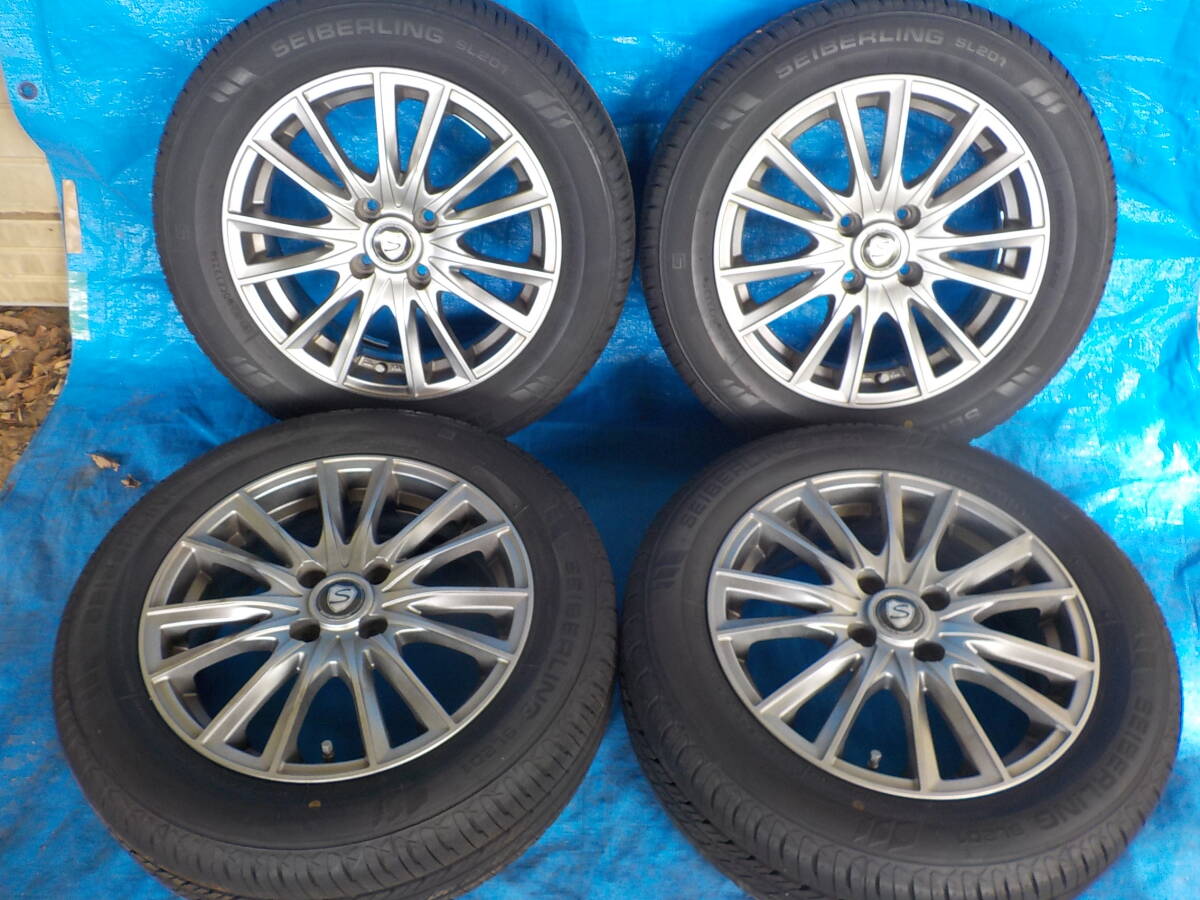 труба  26-19 *  185/60R15 *  SEIBERLING *   не оригинальный  алюминиевый диск  *  ... *   радиальная шина   *  PCD100 *  SC201 *  ... есть  *  202 5 лет   пр-во