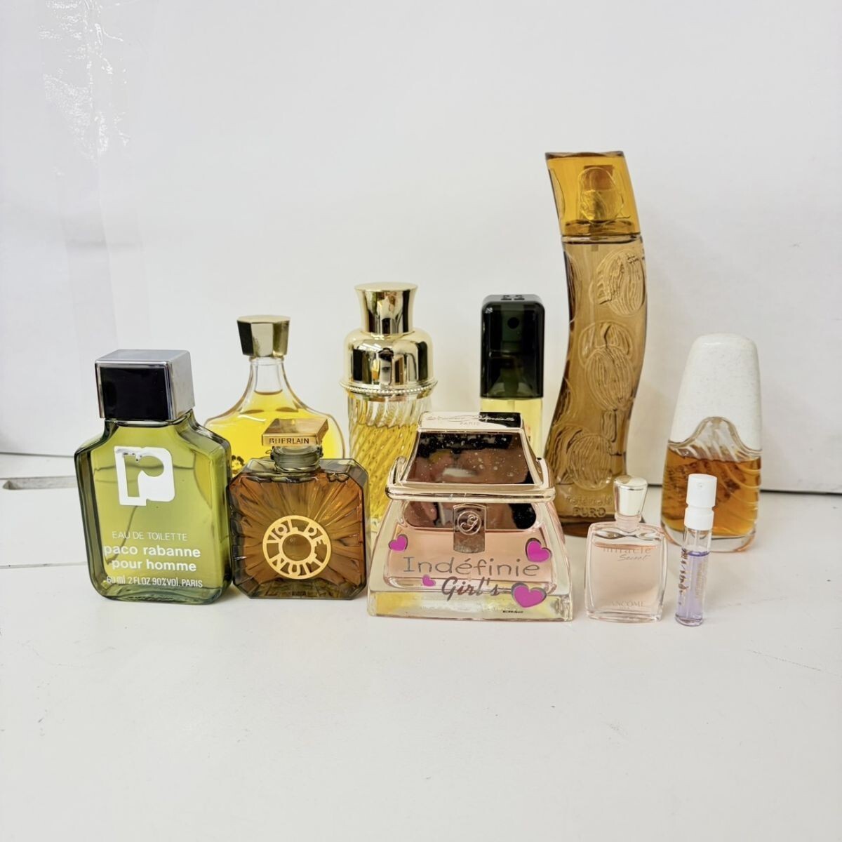 M080-■ ▲  женский   духи   10 предметов в наборе  ...  Lancome   Guerlain  ...  NINA RICCI   Givenchy    и тд.  IJ