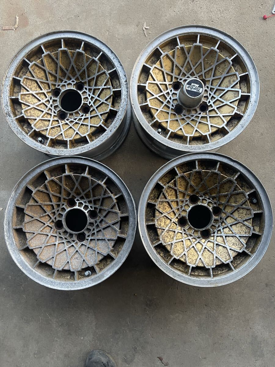 3299 ENKEI Turbo Mesh  диск     турбо  сетка   4 штуки  комплект   14 7J  вылет диска  10 OFF PCD114.3  не оригинальный  диск     турбо   сетка  ... 4 отверстие