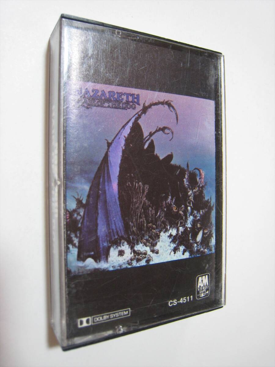 【 кассета  лента  】 NAZARETH / HAIR OF THE DOG US издание  ...  человек  ... собака  PLEASE DON'T JUDAS ME  записывание