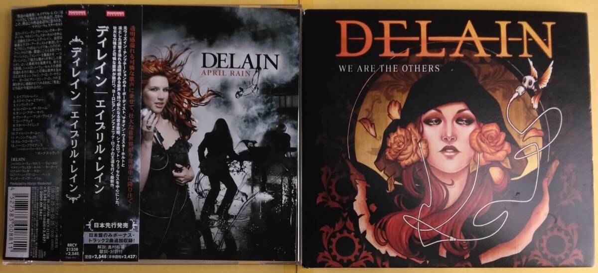 【... *   металлический  / женщина Vo】Delain ... дождь   2 шт.  ①... *   дождь  ,②We Are The Others ～Within Temptation