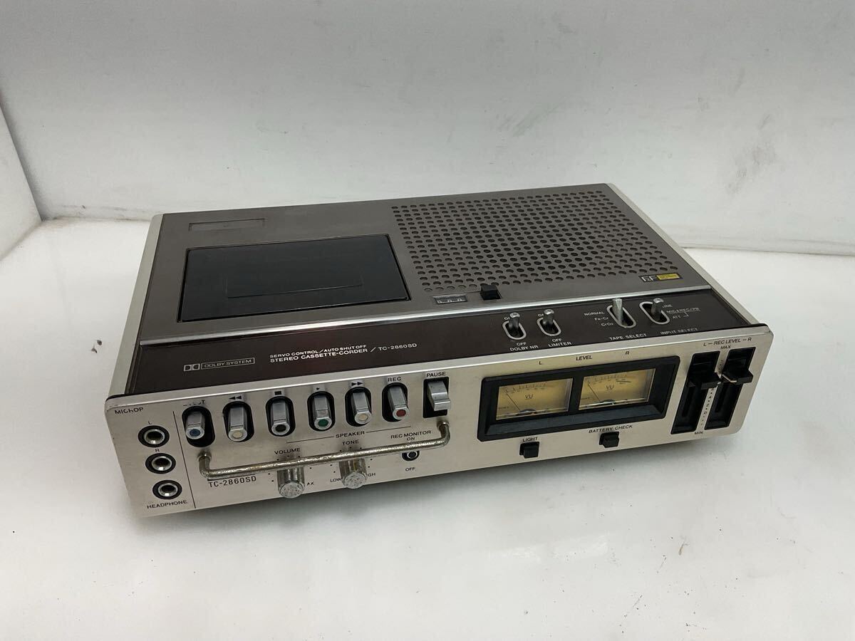 SONY  Sony  кассета ... ...3 поколение  модель    портативный    кассета  магнитофон TC-2860SD  воспроизведение   звукозапись   【 товар в состоянии "как есть" 】