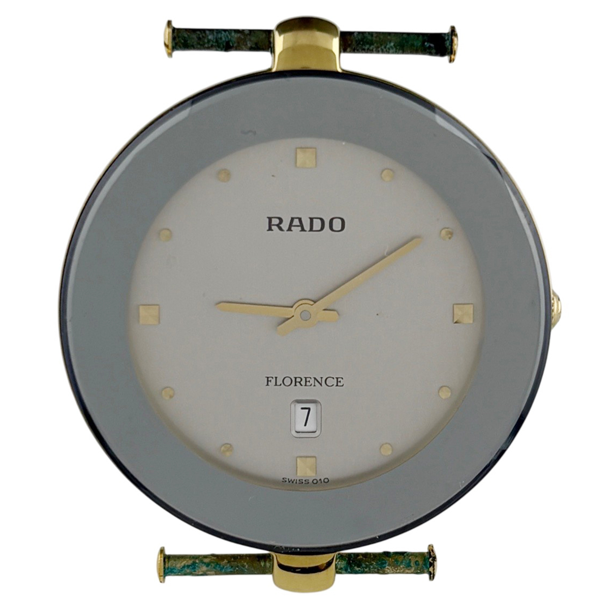 【 нерабочий товар  】... RADO ... 160.3677.2  наручные часы   кварцевый  【 подержанный товар 】
