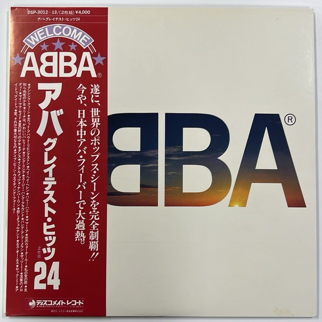 ...LP/ABBA/ABBA’S GREATEST HITS 24/DSP-3012/ пластинка /record