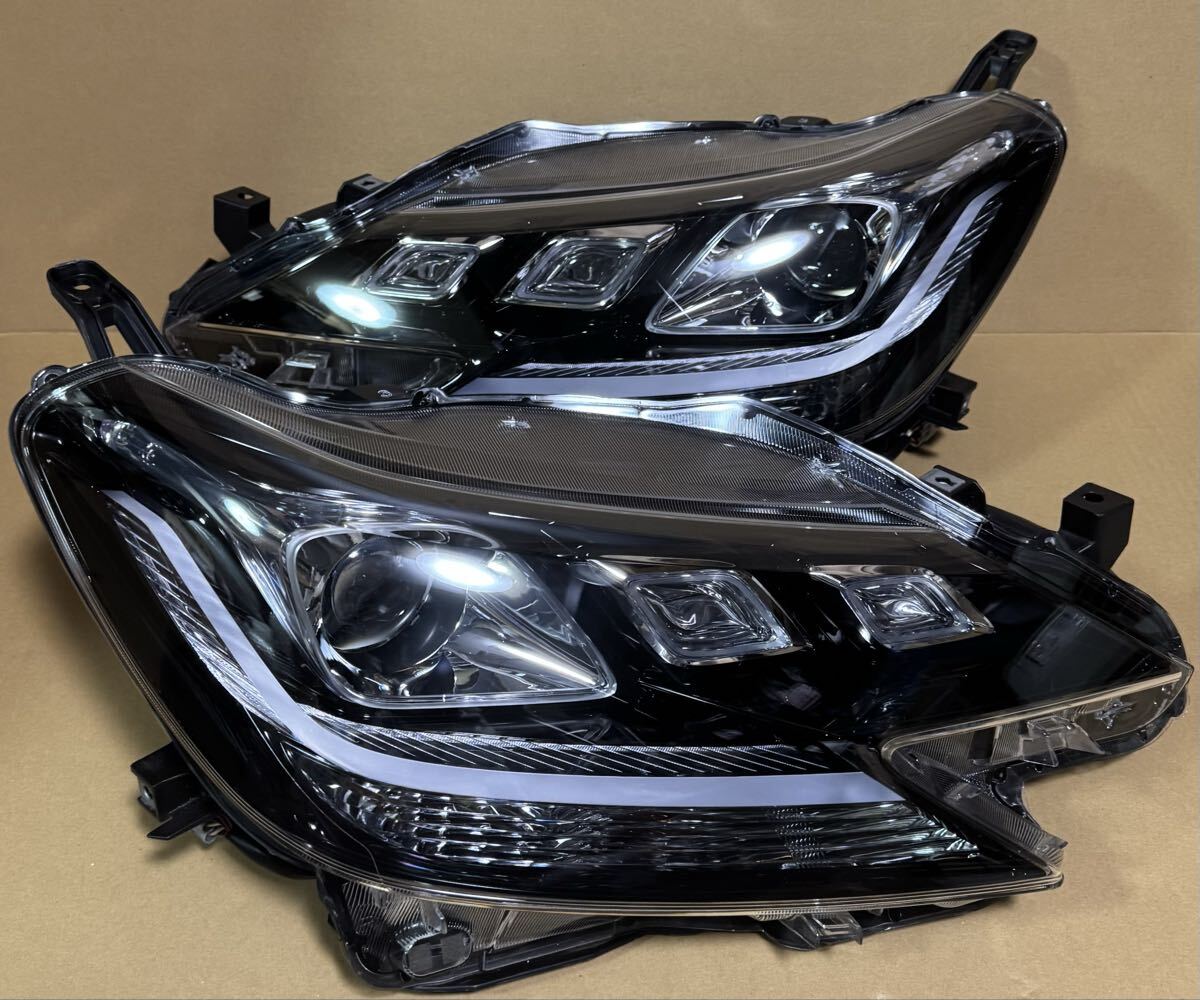 Toyota  оригинальный 　 GRX130  после рестайлинга 　 Mark - X  LED фара   KOITO  левый  правый  комплект