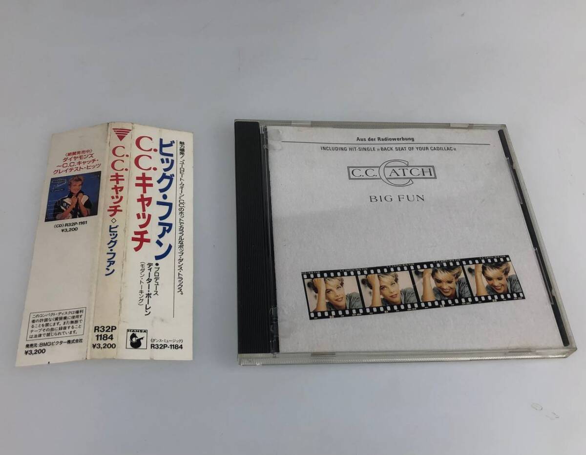 CD C.C.... -  big  *   fan   -  Япония  пластинка  R32P-1184-A1C11 3200  йен  пластинка   налог   обозначение  нет  ... идет в комплекте  C.C. CATCH BIG FUN 4988017012765
