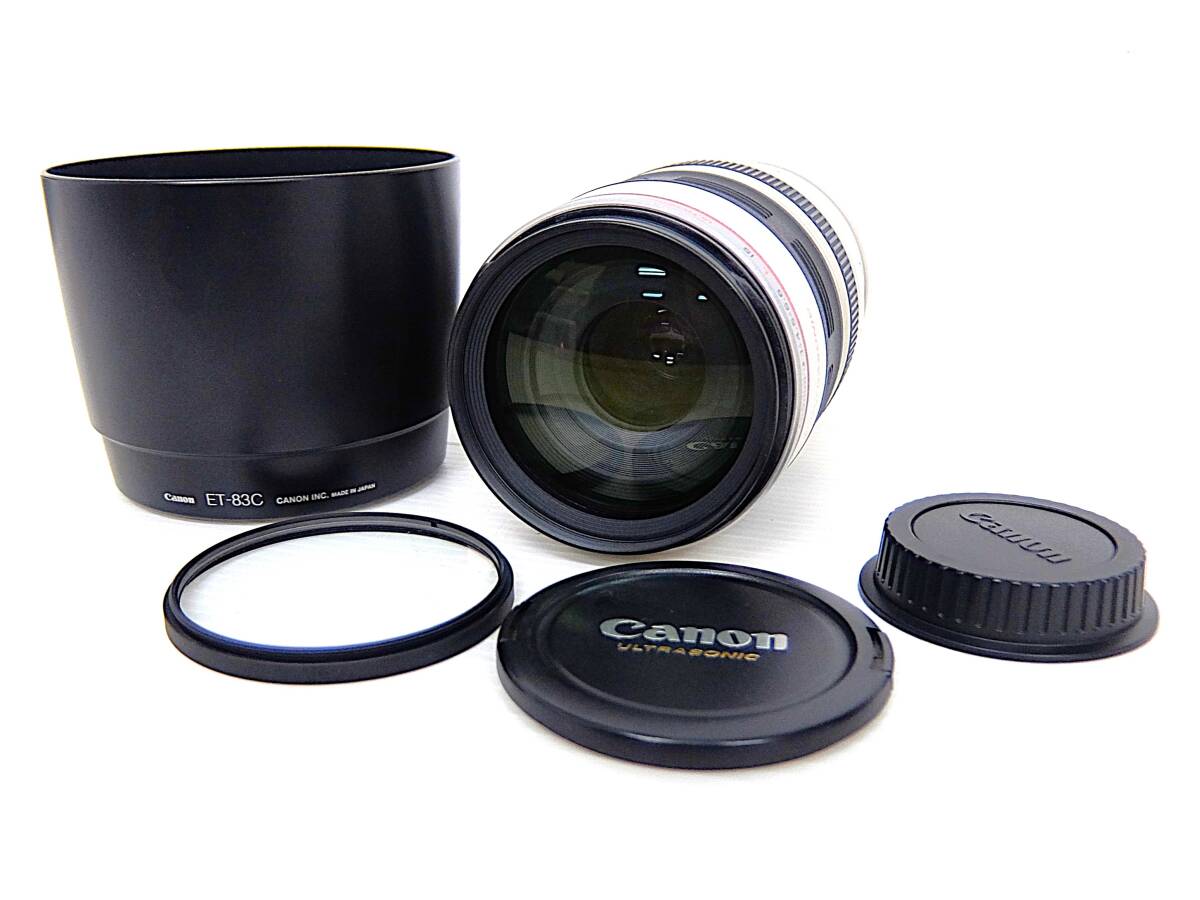 товар в хорошем состоянии  Canon  Canon  ZOOM LENS EF 100-400mm F4.5-5.6 L IS ULTRASONIC ... зум   оптика   ET-83C