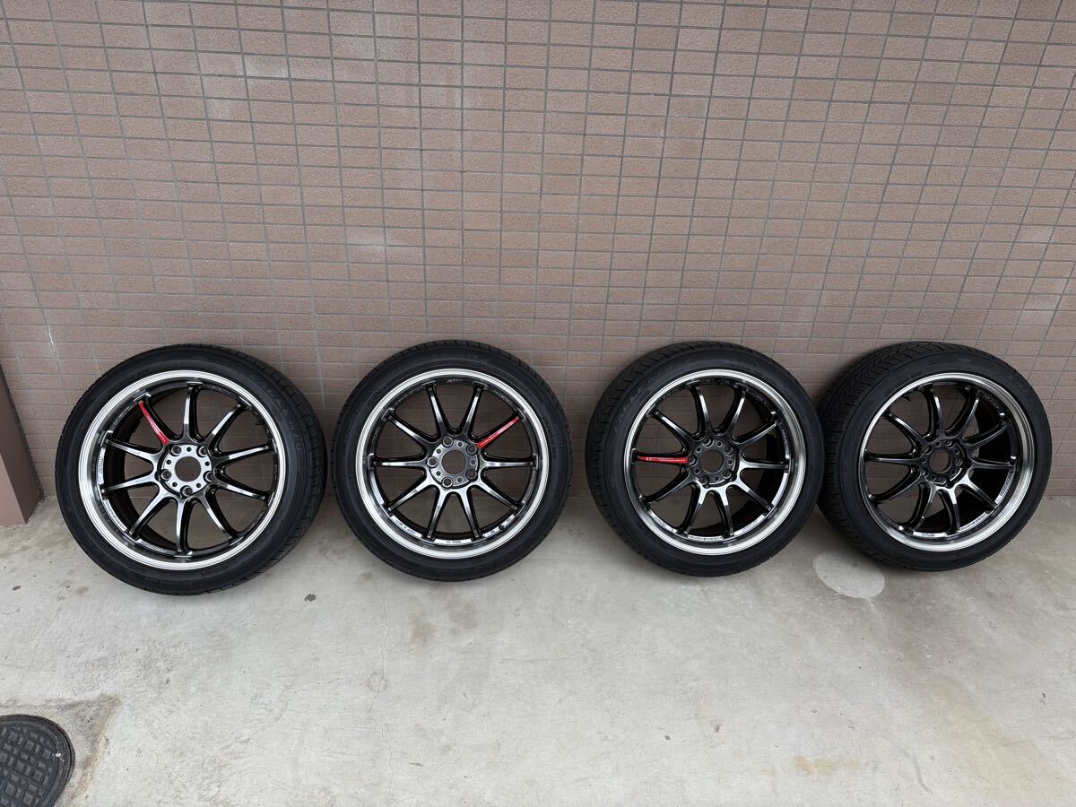WORK EMOTION ZR10 /  Work   Work  Emotion  ZR10 18×7.5J 5H (5 отверстие ) PCD114.3  диск   шина  4 штуки  комплект  ※ StepWagon RP3...   ...