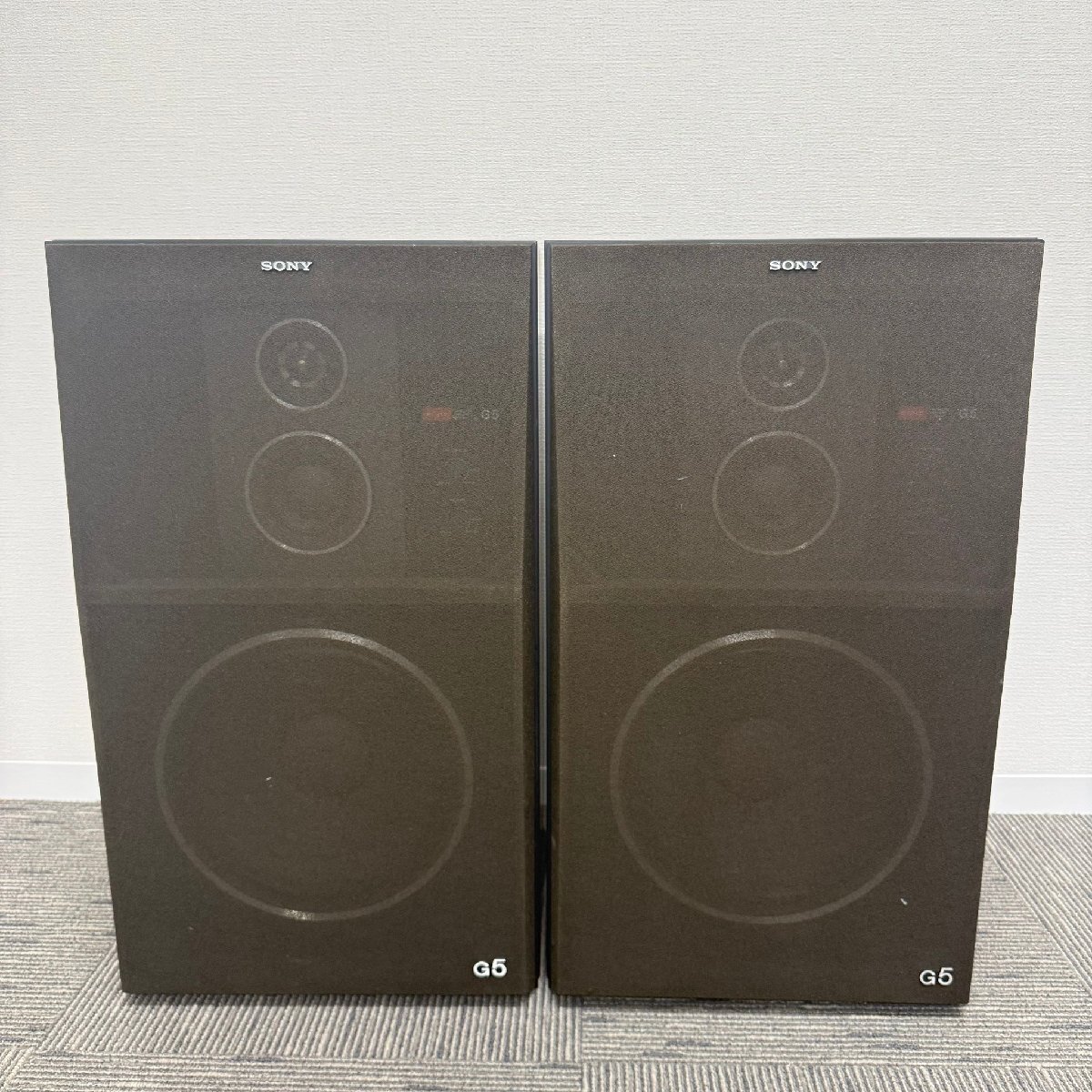 ※ Передача товара из рук в руки   только  NK8714② SONY  Sony  пара  динамик  SS‐G5  передача в текущем состоянии   подержанный товар   нерабочий товар