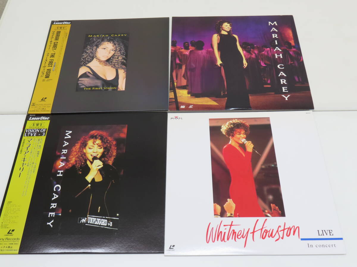 M3【 4 шт.   вместе  】 ... M aria  H CAREY ... WHITNEY HOUSTON LD  лазерный диск