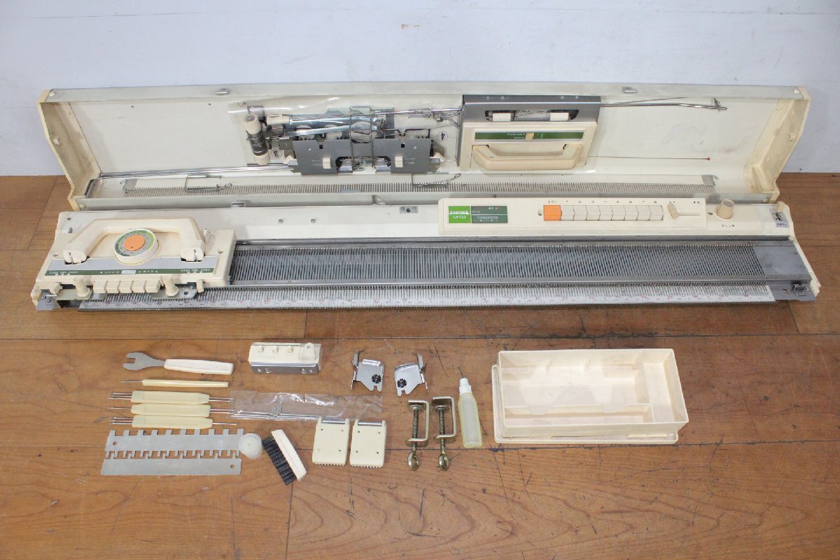 ☆【2F0723-4】 brother  brother   вязальная машинка  KH-120  продаю как нерабочий