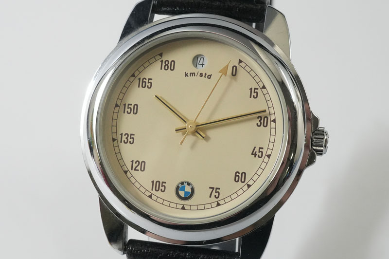 1  йен ~【D843】...　BMW　... звонок ... часы  　 спидометр  　 автоматически  скручивание  　21 камень 　... задний 　 день  ...　 мужской 　 наручные часы