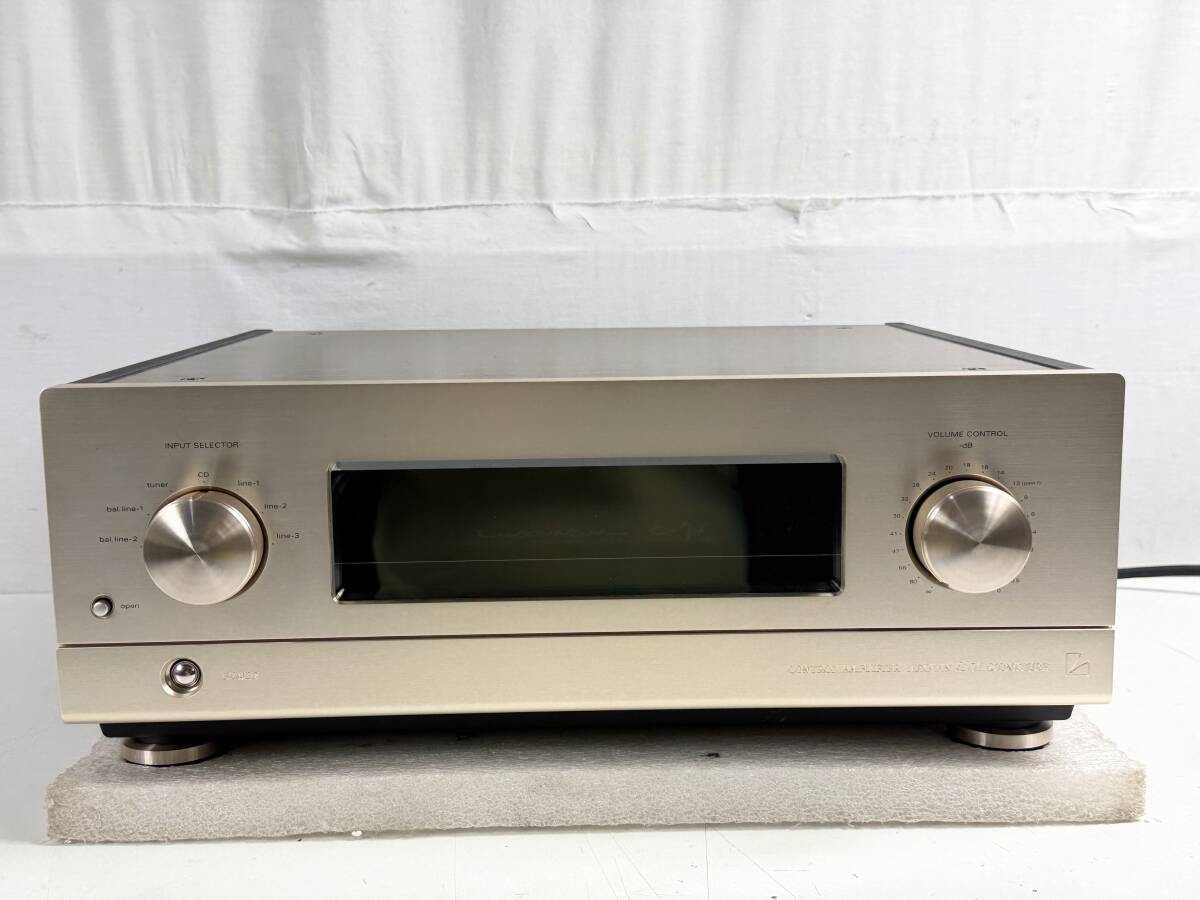 ◆◇LUXMAN C-7f  контроль   усилитель   проверено на работоспособность   инструкция   кабель питания    Luxman  ◇◆