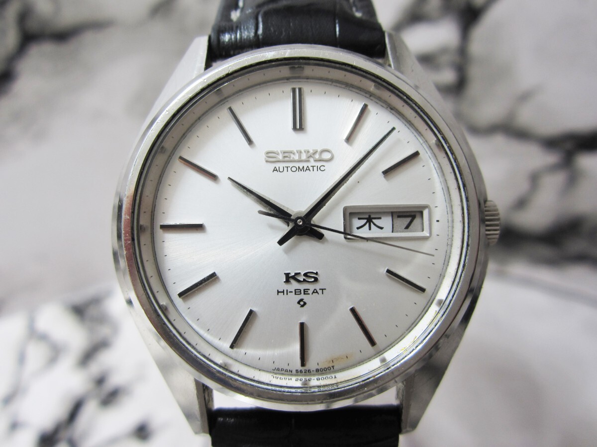 стекло  нет   царапины 　 красивая вещь 　... Seiko   ... KING SEIKO  день   день  ...  автоматически  скручивание   56KS　 наручные часы 　 мужской