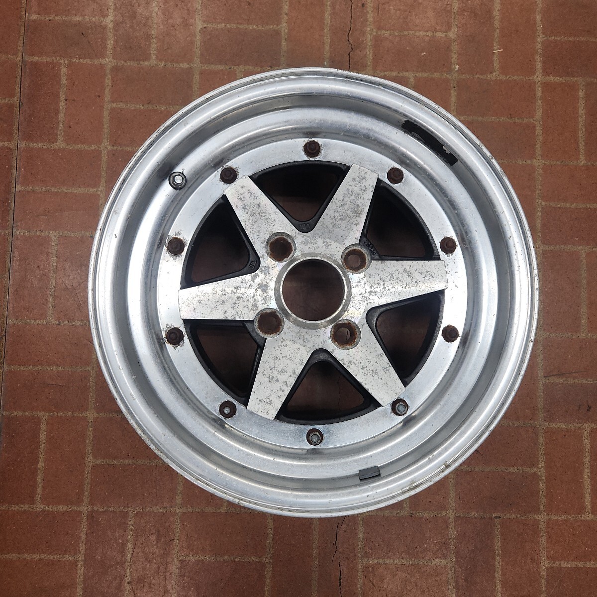 глубокий обод   старые автомобили   в настоящее время  вещь  SSR ... XR-4　15 дюймов 　7J+12( съёмка (измерение) на местности )　 4H-114.3　 подержанный товар  1шт.