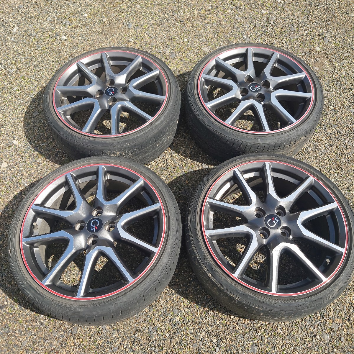 Toyota  G's  аллюминий 　 диск   G's  диск    алюминиевый диск  TOYOTA  Toyota  ... 17 дюймов  7J +50 17 PCD100 4H  Aqua 　vitz  Aqua  и т.д.