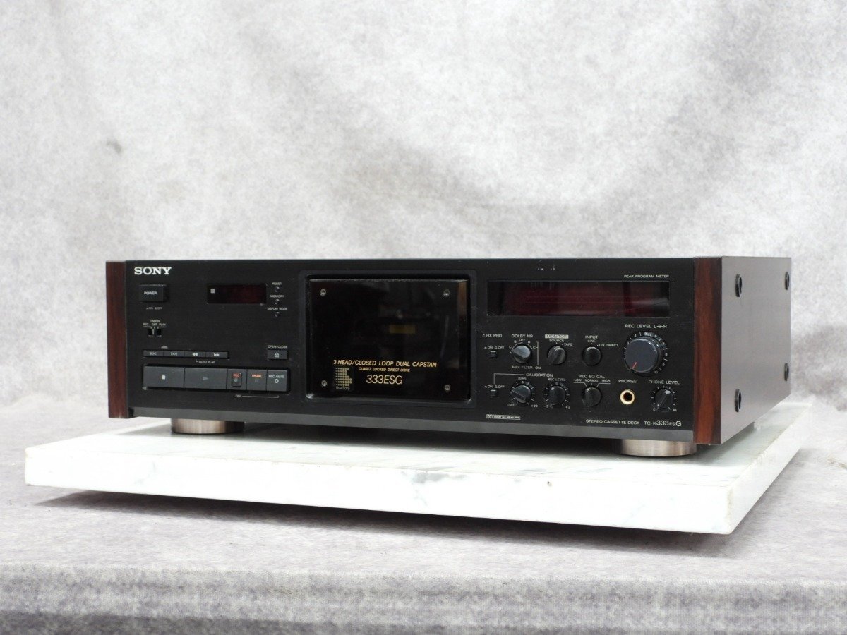 【J】SONY TC-K333ESG  кассетная дека   Sony 3351672