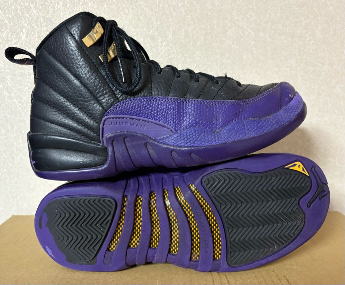 AIR JORDAN 12 RETRO GS size-24.0cm  подержанный товар   коробка  нет   доставка бесплатно   претензии и возврат товара не принимаются