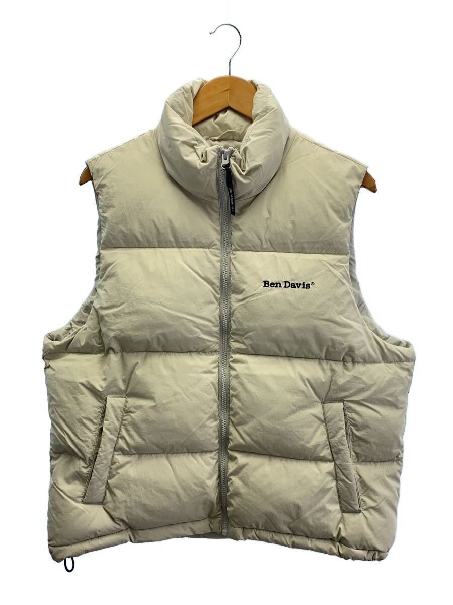 BEN DAVIS◆... жилет /M/ нейлон /WHT/ одноцветный  /T-23780009//
