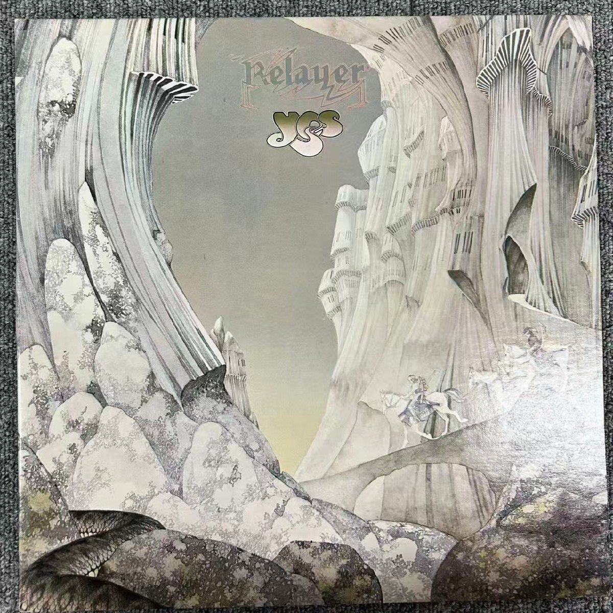 пластинка /record/LP/Yes(...)/Relayer/Atlantic/SD 19135