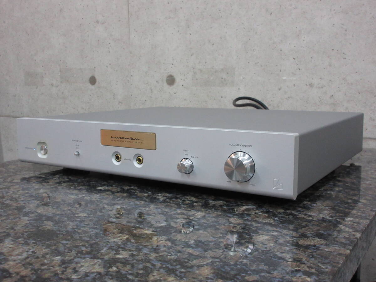 【 в начале  в начале     красивая вещь 】LUXMAN  наушники   усилитель  P-1u  Luxman