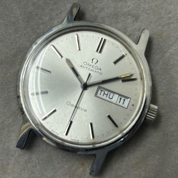 ◇ мужские наручные часы  ◆ Omega  OMEGA★... Geneve 166 0117 Cal.1022 3 игла  SS  день   день  ...  автоматически  скручивание  ★ работа   товар   красивая вещь ★  все ...    обязательное чтение   пожалуйста ◇