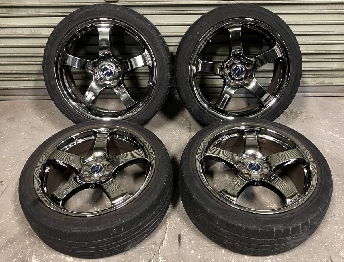 YOKOHAMA ... 18 дюймов  114.3 7.5J +40/+45 ...  спица  ... TC  Work  SSR  mini ...
