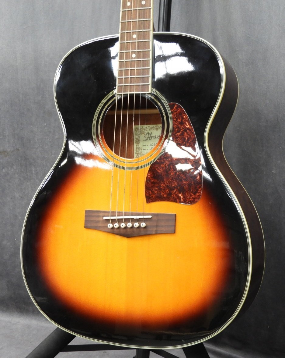 【C】IBANEZ AC6-BS  акустическая гитара  #J050607209 ... 3213564