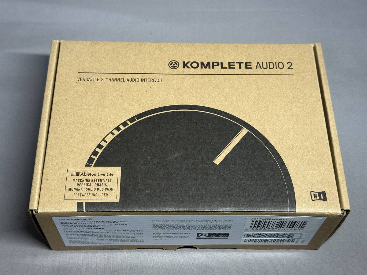 NATIVE INSTRUMENTS KOMPLETE AUDIO 2  аудио  интерфейс